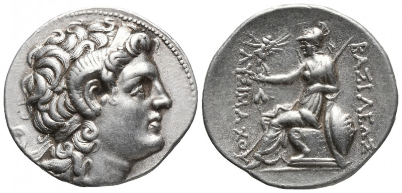 Greek
Kings of Thrace, Lysimachos AR Tetradrachm. Byzantion, circa 239-220 BC. D...
