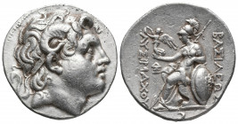 Greek
KINGS OF THRACE. Lysimachos, 305-281 BC. AR Tetradrachm Lampsakos, circa 297/6-282/1. Diademed head of Alexander the Great to right with horn of...