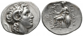 Greek Coins
Kings of Thrace. Lysimachos (305-281 BC). Tetradrachm. Magnesia pros Maiandros.
Obv: Diademed head of the deified Alexander right, wearing...