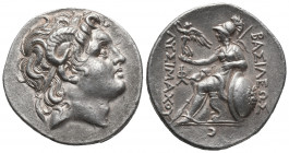 Greek
KINGS of THRACE, Macedonian. Lysimachos. 305-281 BC. AR Tetradrachm Lampsakos mint. Struck circa 297/6-282/1 BC. Diademed head of the deified Al...