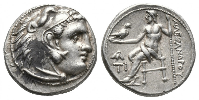 Greek
KINGS of MACEDON. Philip III Arrhidaios. 323-317 BC. AR Drachm In the name...