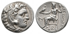 Greek
KINGS of MACEDON. Antigonos I Monophthalmos. As Strategos of Asia, 320-306/5 BC, or king, 306/5-301 BC. AR Drachm In the name and types of Alexa...