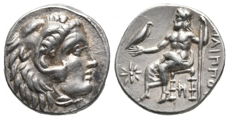 Greek
KINGS OF MACEDON. Philip III Arrhidaios, 323-317 BC. Drachm uncertain mint...
