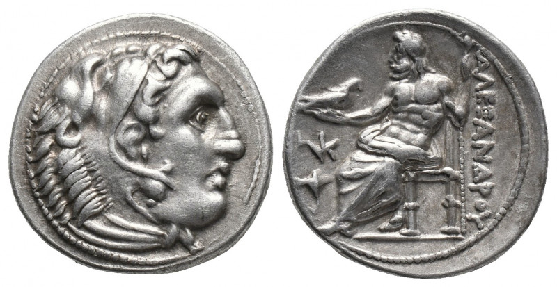 Greek
KINGS of MACEDON. Philip III Arrhidaios. 323-317 BC. AR Drachm . In the na...