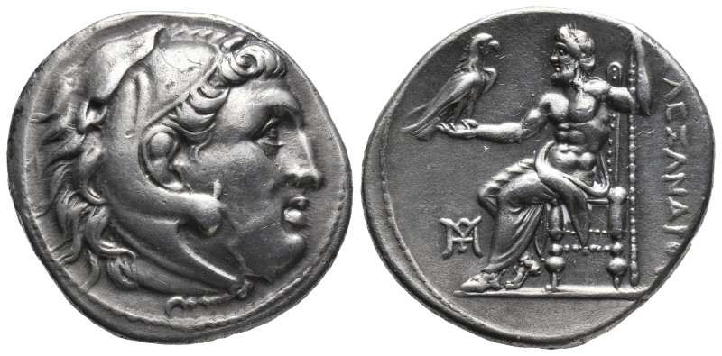 Greek
KINGS of MACEDON. Demetrios I Poliorketes. 306-283 BC. AR Tetradrachm . In...