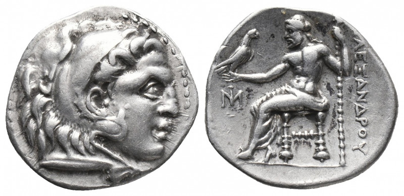 Greek
KINGS OF MACEDON. Alexander III ‘the Great’, 336-323 BC. Drachm , Miletos,...