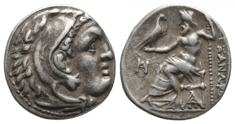 KINGS OF MACEDON. Alexander the Great, 336-323 B.C.Drachm, 310-301 B.C. 'Teos' ....