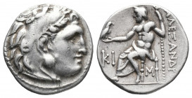 Greek
KINGS OF MACEDON. Alexander III ‘the Great’, 336-323 BC.AR Drachm , Lampsakos, struck under Antigonos I Monophthalmos, circa 310-301. Head of He...