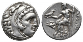 Greek
KINGS of MACEDON. Antigonos I Monophthalmos. As Strategos of Asia, 320-306/5 BC, or king, 306/5-301 BC. AR Drachm . In the name and types of Ale...