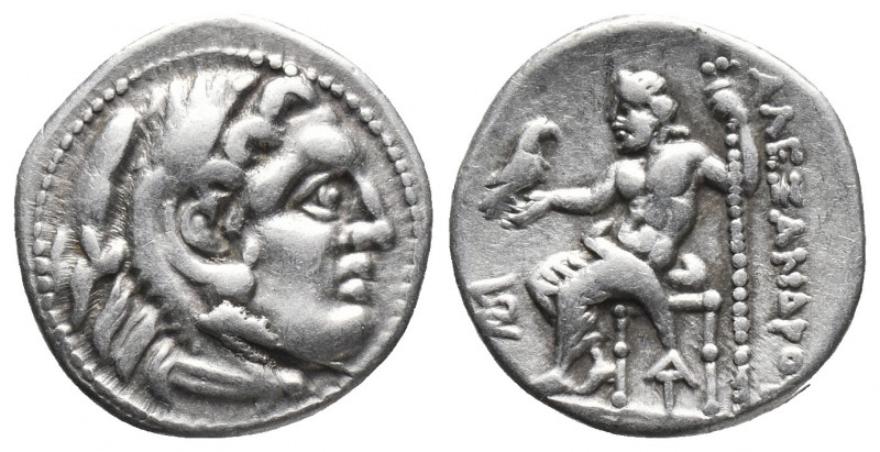 Greek
MACEDONIAN KINGDOM. Alexander III the Great (336-323 BC). AR drachm Posthu...
