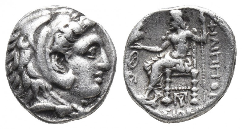 Greek
KINGS of MACEDON. Philip III Arrhidaios. 323-317 BC. AR Hemidrachm . In t...