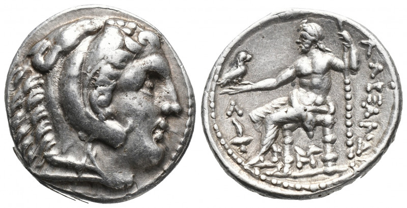 Greek 
KINGS OF MACEDON. Alexander III 'the Great' (336-323 BC). Tetradrachm. Am...