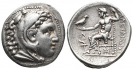 Greek 
KINGS OF MACEDON. Alexander III 'the Great' (336-323 BC). Tetradrachm. Amphipolis
Obv: Head of Herakles right, wearing lion skin. Rev: AΛΕΞΑΝΔΡ...