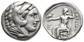 Greek 
KINGS of MACEDON. Alexander III the Great (336-323 BC). AR tetradrachm Posthumous issue of Amphipolis, under Cassander as regent (317-305 BC), ...
