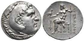 Greek
Asia Minor - Lycia - Phaselis - AR Tetradrachm 217-16 BC in the name and types of Alexander III of Macedon - Head of young Heracles right, clad ...
