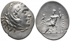 Greek
PAMPHYLIA, Aspendos. Circa 212/11-184/3 BC. AR Tetradrachm. In the name and types of Alexander III of Macedon. Dated CY 5 (circa 208/7 BC). Head...