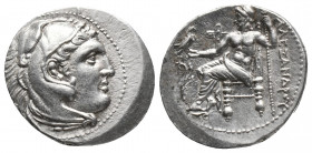 Greek
Kingdom of Macedon, temp. Kassander - Antigonos II Gonatas AR Drachm. In the name and types of Alexander III. Uncertain mint in Greece or Macedo...