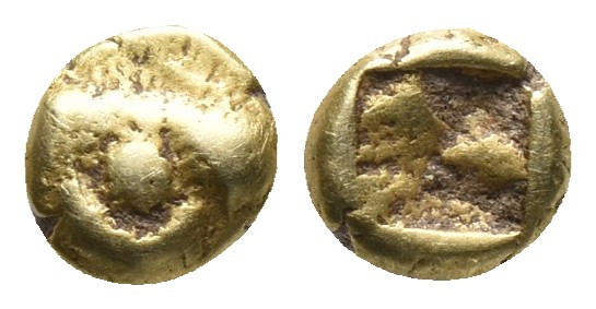 Greek
IONIA, Phokaia. Circa 625/0-522 BC. EL Hemihekte – 1/24 Stater. . Head of ...