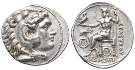 Greek
SELEUKID EMPIRE - Seleukos I Nikator 312-280 BC - AR Tetradrachm Laodikeia ad Mare ca. 246 BC, under Antiochos I, Head of Heracles right clad in...