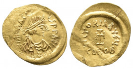 Byzantine
Heraclius AV Tremissis. Constantinople, circa AD 610-613. ∂ N ҺRACLIЧS P P AV, pearl-diademed and cuirassed bust to right, wearing paludamen...