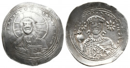 Byzantine
Alexius I Comnenus (1081-1118). AR histamenon nomisma . Constantinople, pre-reform coinage, 1081-1092. Barred IC - XC, half-length bust Chri...