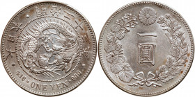 Japan. Yen, Meiji 23 (1890). PCGS AU55