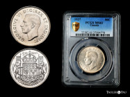 Canada. George VI. 50 cents. 1937. (Km-36). Ag. Slabbed by PCGS as MS61. Est...50,00. 


 SPANISH DESRCIPTION: Canadá. George VI. 50 cents. 1937. (...