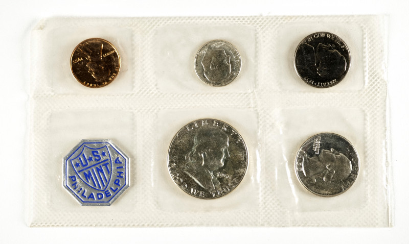 United States. Proof set. 1955. Philadelphia. Set in the Original Government Pac...