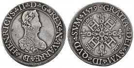 France. Henri III of Navarra, II of Béarn (1572-1589). 1 franc. 1579. Pau. (Duplessy-1319). Ag. 13,85 g. VF/Choice VF. Est...160,00. 


 SPANISH DE...