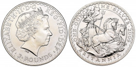 Great Britain. Elizabeth II. 2 pounds. 2009. 32,29 g. Slightly cleaned. UNC. Est...35,00. 


 SPANISH DESRCIPTION: Gran Bretaña. Elizabeth II. 2 po...
