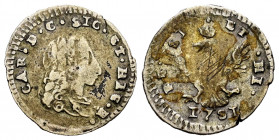 Italy. Karl III. 1/2 tari. 1751. Sicilia. (Vti-18). Ag. 1,10 g. Choice F. Est...35,00. 


 SPANISH DESRCIPTION: Italia. Carlos III. 1/2 tari. 1751....