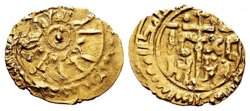 Italy. Guglielmo I. Gold tari. 1154-1166. Messina. Sicilia. (Mir-32). (Spahr-83)...