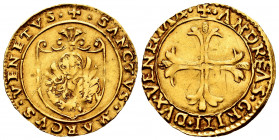 Italy. Andrea Gritti (1523-1538). Scudo d'oro. Venice. (Paolucci-58.3). Au. 3,26 g. Minor nicks. Almost XF. Est...600,00. 


 SPANISH DESRCIPTION: ...