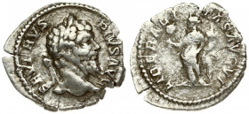 Roman Empire 1 Denarius Septimius Severus AD 193-211. Roma. SEVERVS PIVS AVG laureate head of Septimius Severus right / LIBERA-LI[TAS] AVG VI Liberali...