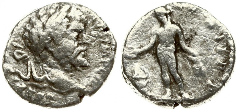 Roman Empire 1 Denarius Septimius Severus AD 193-211. Roma. A.D. 194. Averse: L ...