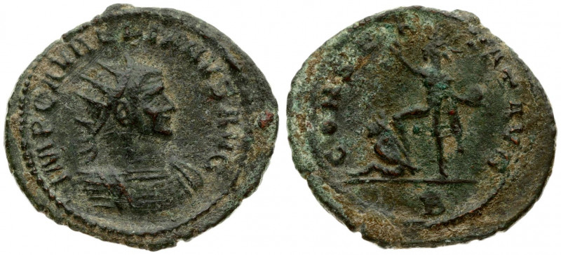 Roman Empire 1 Antoninianus Aurelianus A.D. 270-275 Antioch. Bust with strkr. Re...