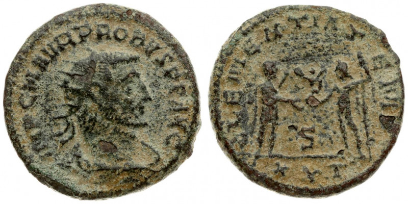 Roman Empire 1 Antoninianus Probus (276-282). Antioch. Av: IMP C M AVR PROBVS P ...