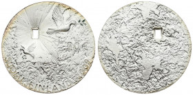 Finland 20 Euro 2009K Peace and security. Averse: Two peace doves with a twig. Reverse Engraver: Tapio Kettunen. Silver. KM 172