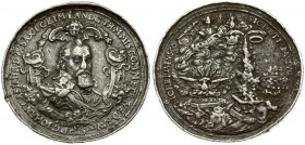 Germany Commerative Medal (1624-1633). Johan Casimir Medal. Zinc. Weight approx: 56.05 g. Diameter: 55 mm