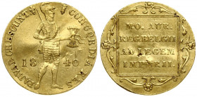 Netherlands 1 Ducat 1840 St Petersburg Mint. Imitating a gold Ducat of Willem I Rare Russia 1 Ducat 1840. Russian Empire time of Nicholas I (1826-1855...