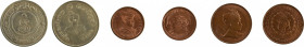 India, 3 coin lot, Bikanir 1937 Rupee, in EF
Gwalior VS 1970//1913, 1/4 Anna, thick, in UNC condition
Travancore 1938-40 Chuckram, in UNC condition