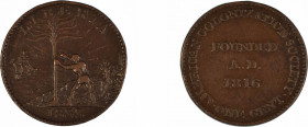 Liberia 1896H, 1 Cent. 
In very fine condition
KM-Tn2