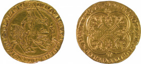 Belgium, Flanders 1346-84, Louis II de Male Cavalier d'Or
Graded AU 58 by NGC
FR 156 / Delm 458
3.76g