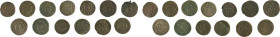 Denmark, 13 coin lot of 2 Skillings
 1648, 1649 (2x), 1654, 1655, 1663 (3x), 1664, 1667, 1677 (2x), 1681