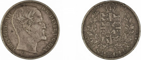 Denmark 1853 FK/VS, 1 Specialdaler, in fine condition but with rim nicks on the reverse
KM-744.1