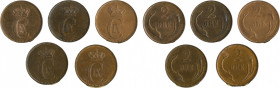 Denmark, 5 coin lot of 2 Ore, 
1874 CS / in AU condition
1880 CS / in EF-AU condition
1886 CS / in EF-AU condition
1889 CS / in AU condition
1902...