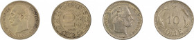 Denmark 2 coin lot; 1884 cs, 10 and 1911 VBP 10 ore, 
Better dates, both VF cleaned