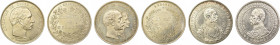 Denmark 4 coin lot of 2 Kroners,

1888CS - KM 798

1892CS - KM 800

1903 - KM 802

1906 VBP - KM 803

All in UNC "62" condition