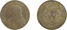 France 1726 S, Louis XV, Ecu aux rameaux d'olivier, Reims
KM-486.19 / Dy-1675