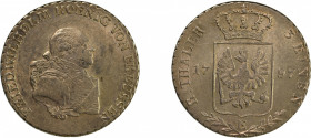 Germany, Prussia 1797 E, 1/3 Thaler, in near EF condition KM-344